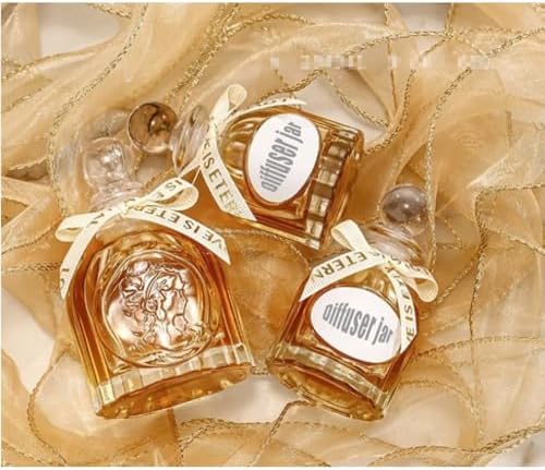 100ml Clear Glass Diffuser Bottle with Women Head Design