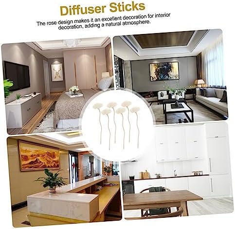 VALICLUD 6pcs Aromatherapy Diffuser Sticks for Essential Oils