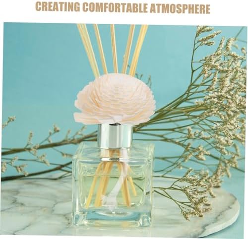 2pcs Essential Oil Diffuser Faux Flower Refill with Replacement Heads