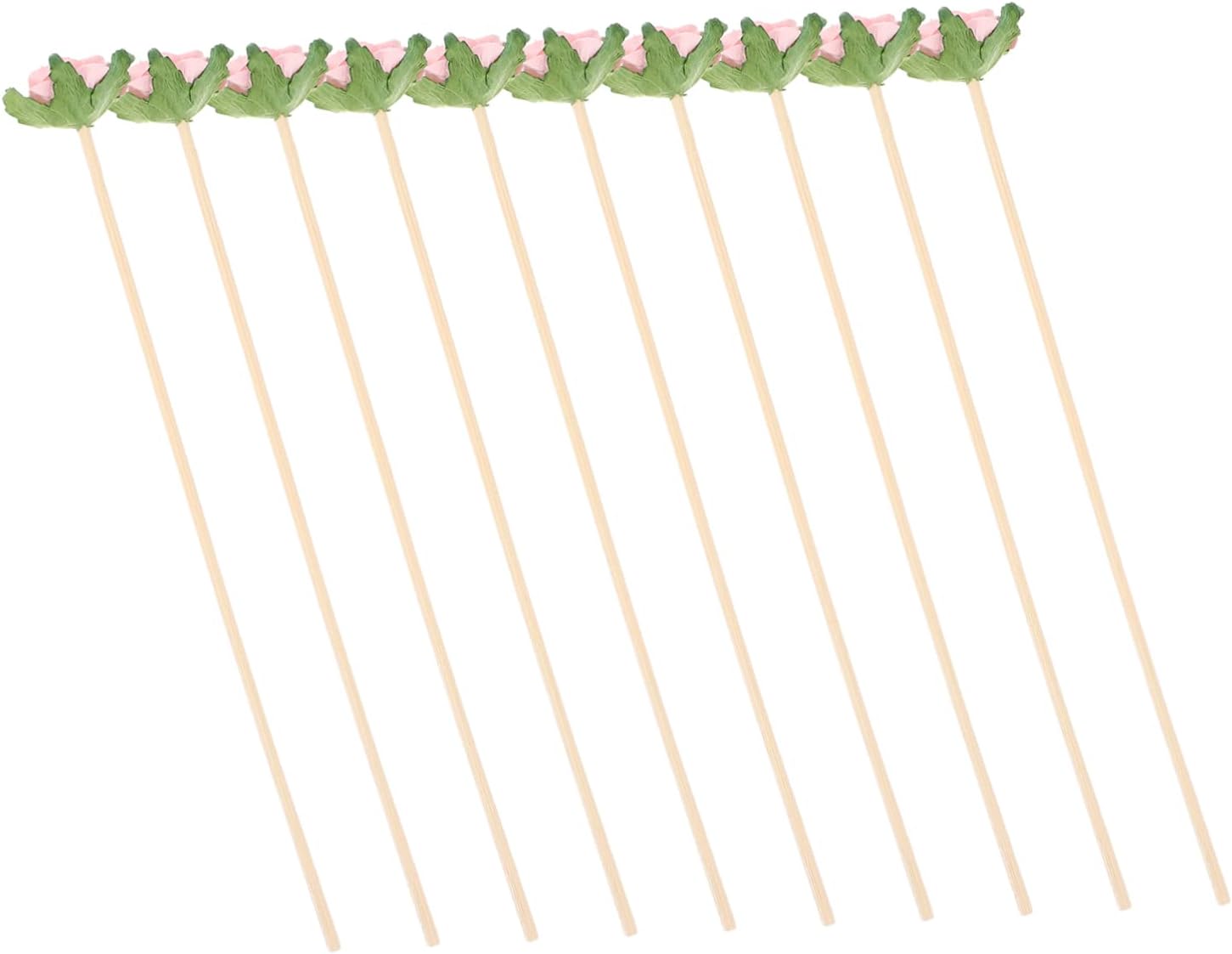 Sosoport 10pcs Aromatherapy Rattan Sticks for Diffusers