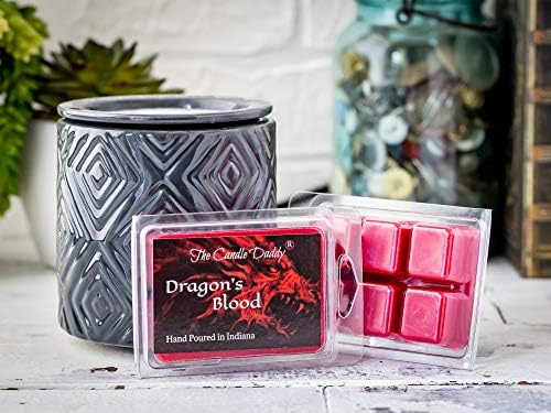 Candle Daddy Dragons Blood Scented Wax Cubes - 5 Packs - 10 Ounces Total