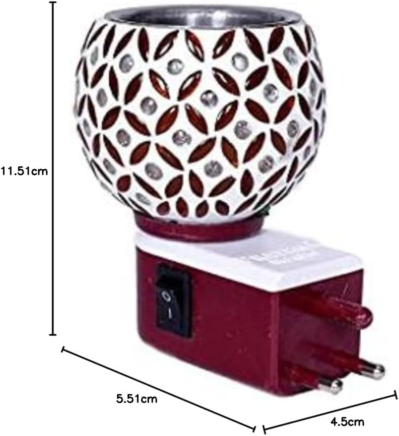 Kapoor Dani Electric Camphor Diffuser with OnOff Switch