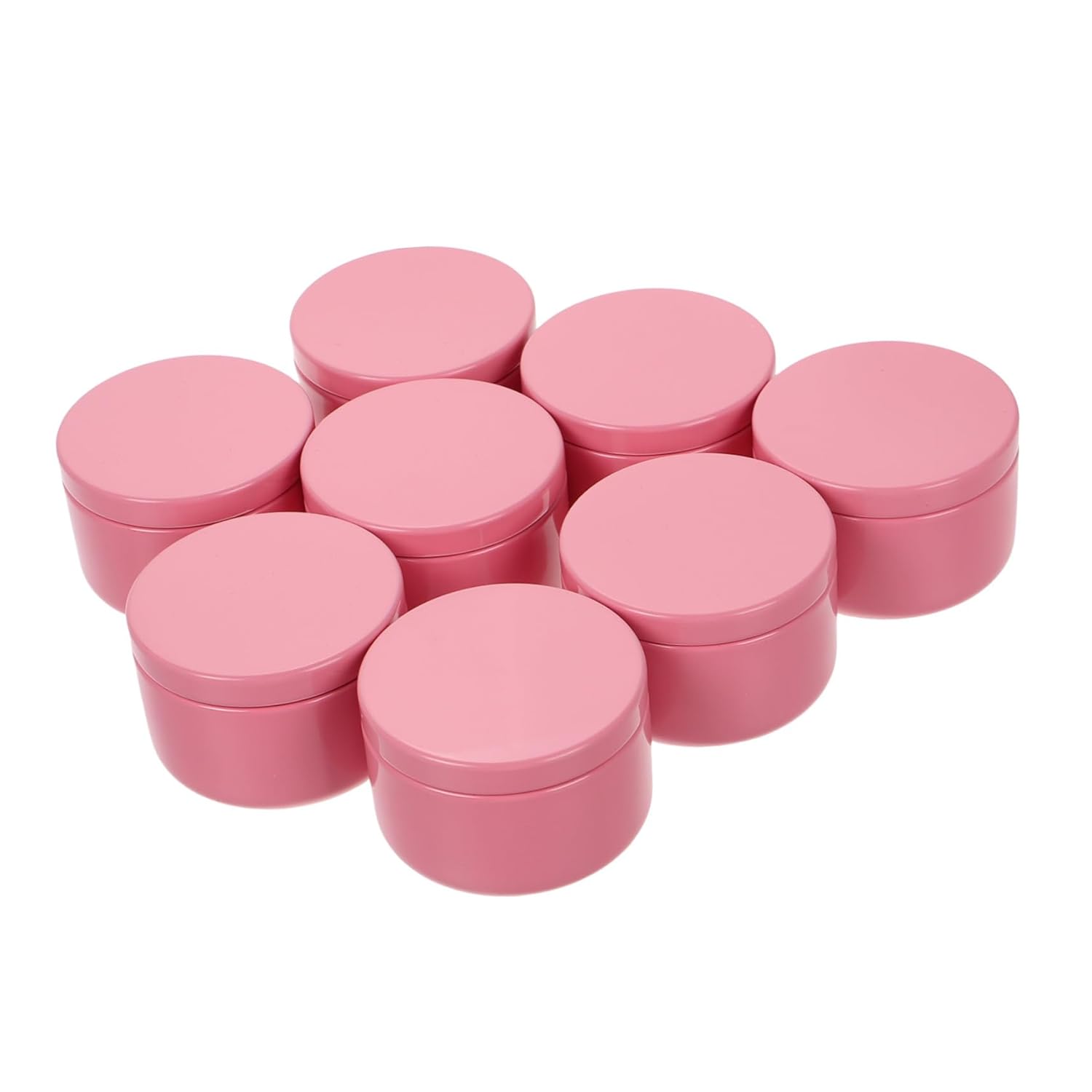 8pcs Sealed Jars with Lids for Scented Oil Storage and Organization
