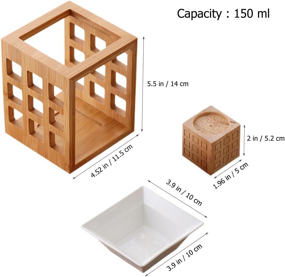 Wooden Essential Oil Burner with Tealight Holder