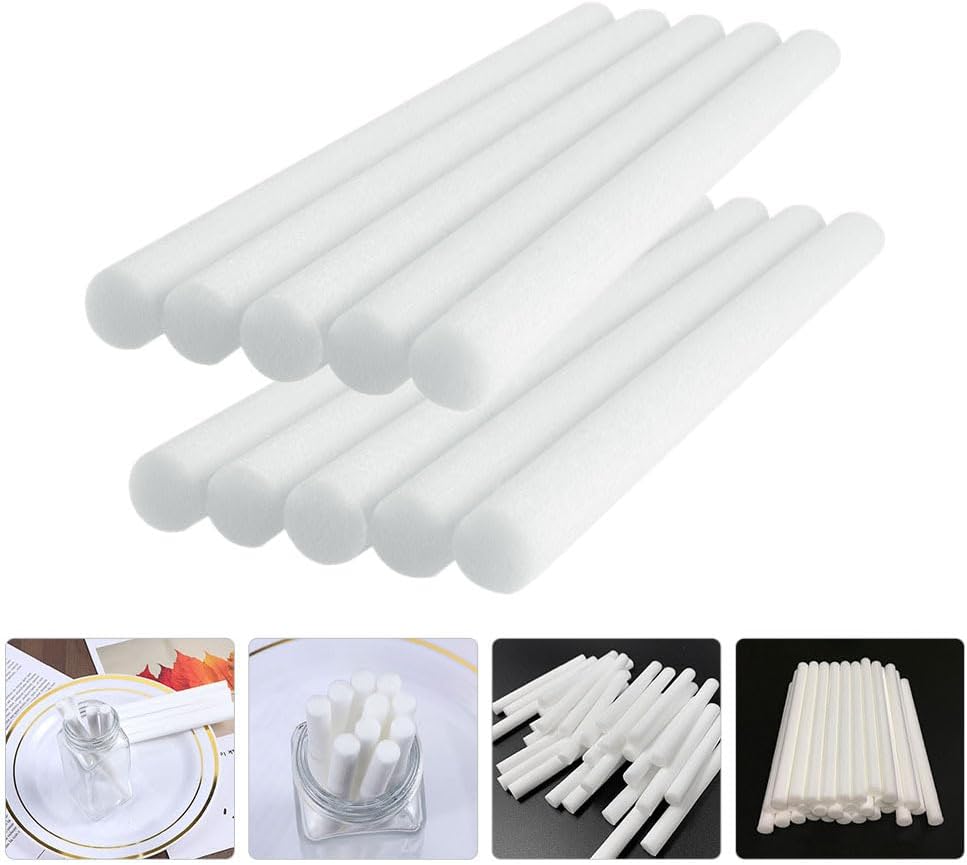 PRETYZOOM 10pcs White Diffuser Wick Replacement