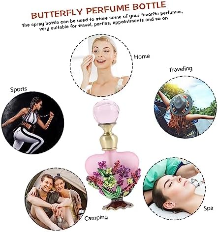 Retro Perfume Sample Bottle Essential Oil Storage Decorative