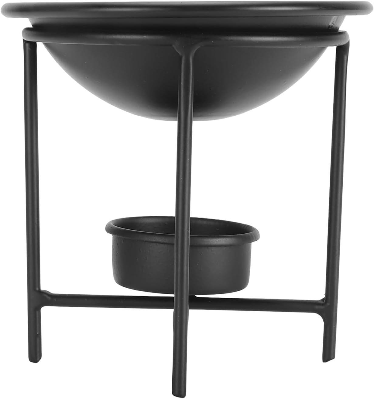 Fragrance Oil Burner with Flat Iron Bowl