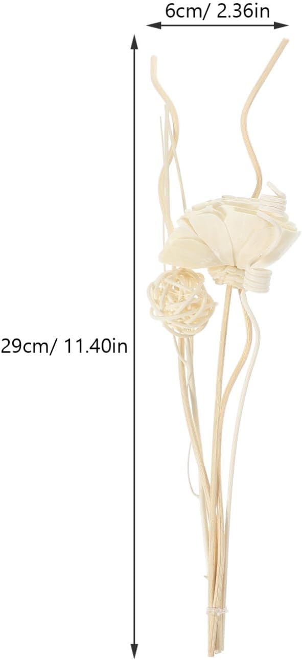 Ciieeo Aromatherapy Diffuser Sticks Elegant Flower Design 1 Set