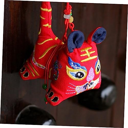 Tiger Embroidery Fragrance Sachet for Home Car Office