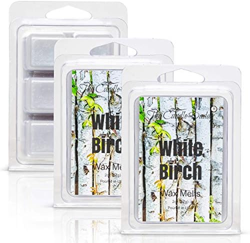 White Birch Scented Wax Cubes 2 Ounces 6 Cubes
