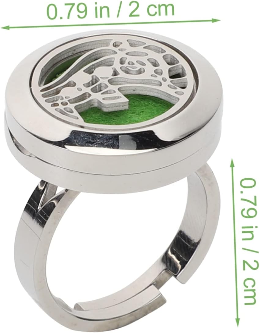 BESPORTBLE Adjustable Open Ring Essential Oil Diffuser