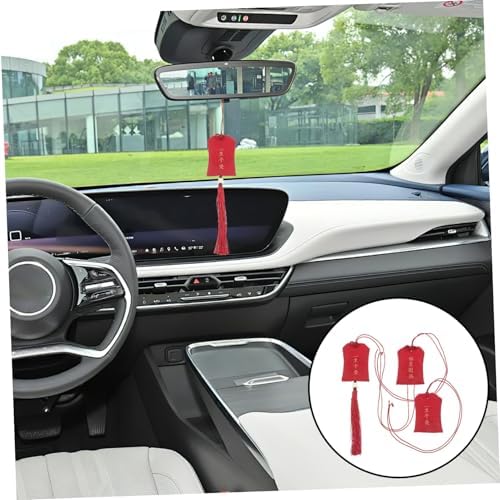 Zerodeko 3 Pack Portable Cloth Pouch with Tassel