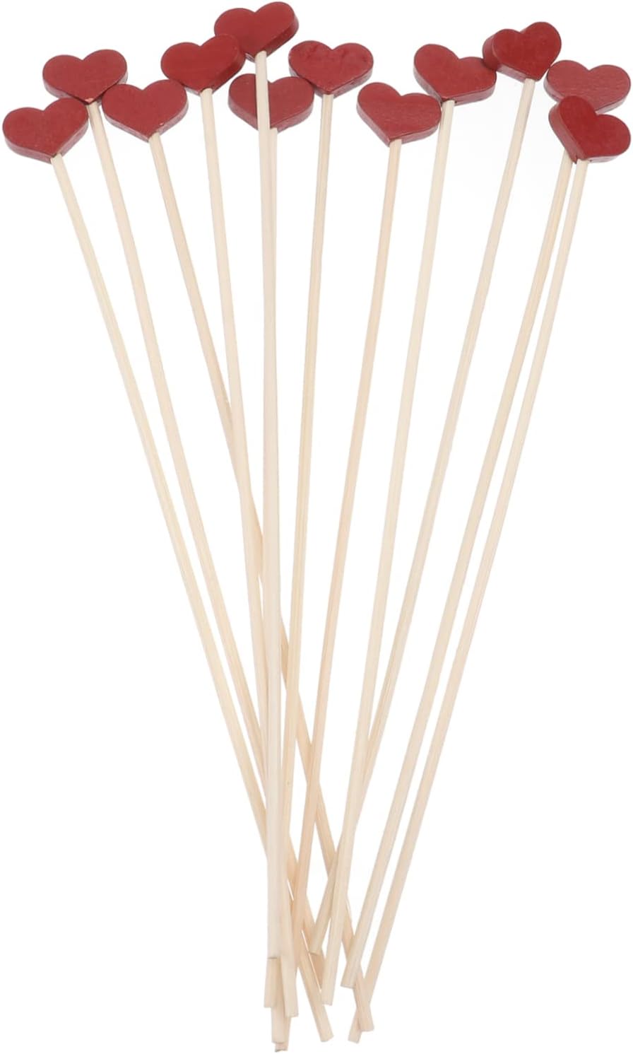 GLEAVI 12Pcs Heart Shaped Aroma Diffuser Sticks