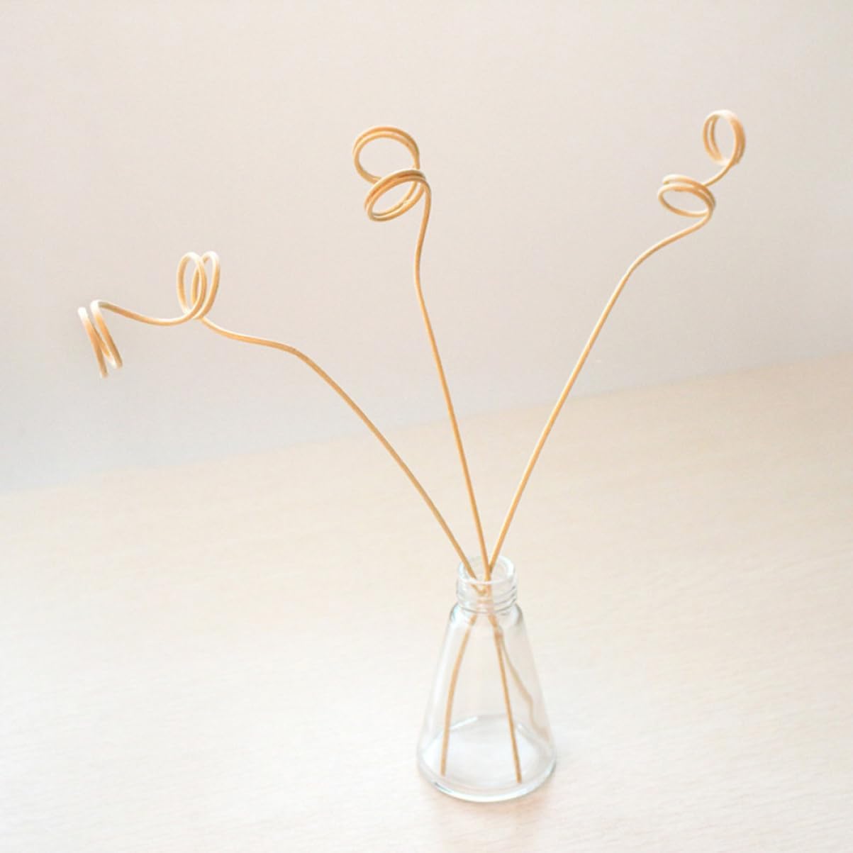 PRETYZOOM 20PCS Wavy Rattan Aroma Diffuser Sticks