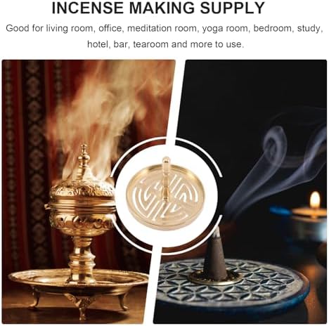 PRETYZOOM Incense Press Mold Brass Tool for Making Incense