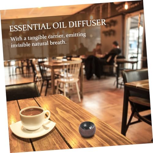 GLEAVI 1Pc Dark Grey Essential Oil Diffuser for Home Office Bedroom