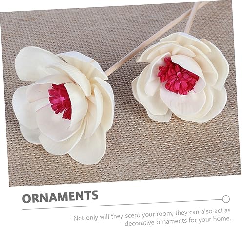 ARTIBETTER 3pcs Dried Flower Aroma Diffuser Sticks