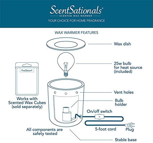 Scentsationals Wax Melt Warmer - Mosaic Collection Lajolla