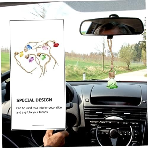 CHILDWEET 6pcs Car Aromatherapy Bottle Pendant