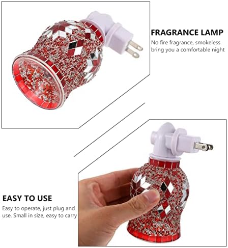 1pc Elegant Candle Holder Fragrance Lamp Essential Oil Diffuser