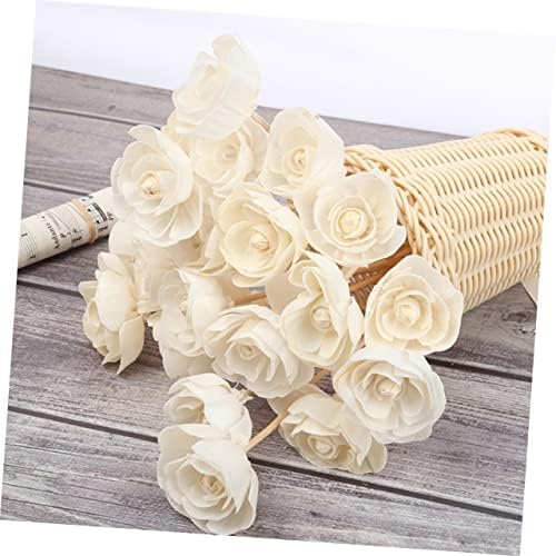 Ciieeo 9pcs Replacement Diffuser Reeds with Dried Flowers