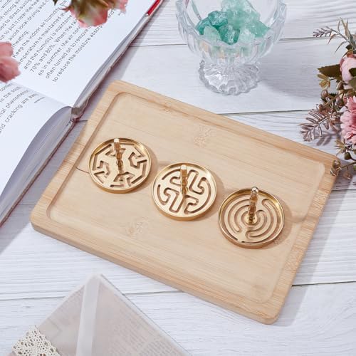 WEBEEDY 3 Style Incense Press Molds Brass Set