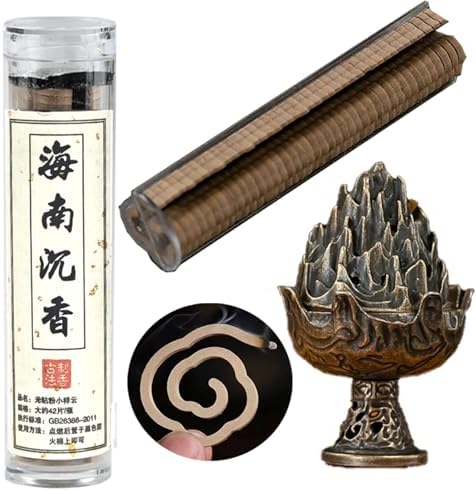 Amassiverock Agarwood Coils Incense Burner Holder