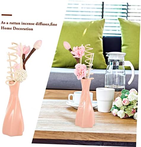 VICASKY Aroma Diffuser Set with Ceramic Bottle and Rattan Sticks