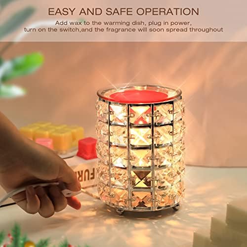 SCENTORINI Wax Melt Warmer Crystal Electric