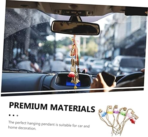CHILDWEET 6pcs Car Aromatherapy Bottle Pendant