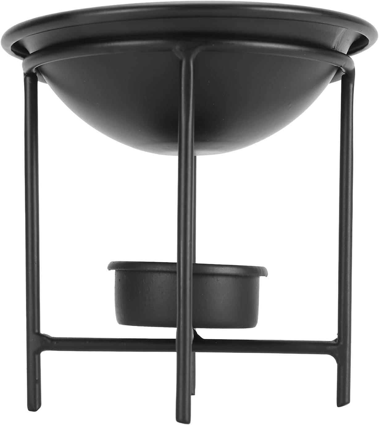 Fragrance Oil Burner with Flat Iron Bowl