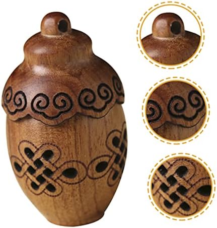 Retro Style Wooden Aroma Beads Holder Diffuser