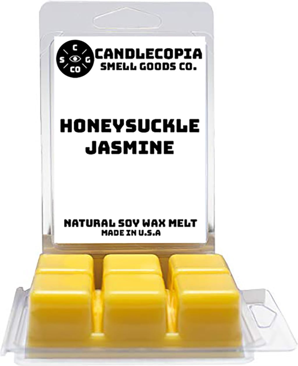Candlecopia Honeysuckle Jasmine Vegan Wax Melts 2 Pack