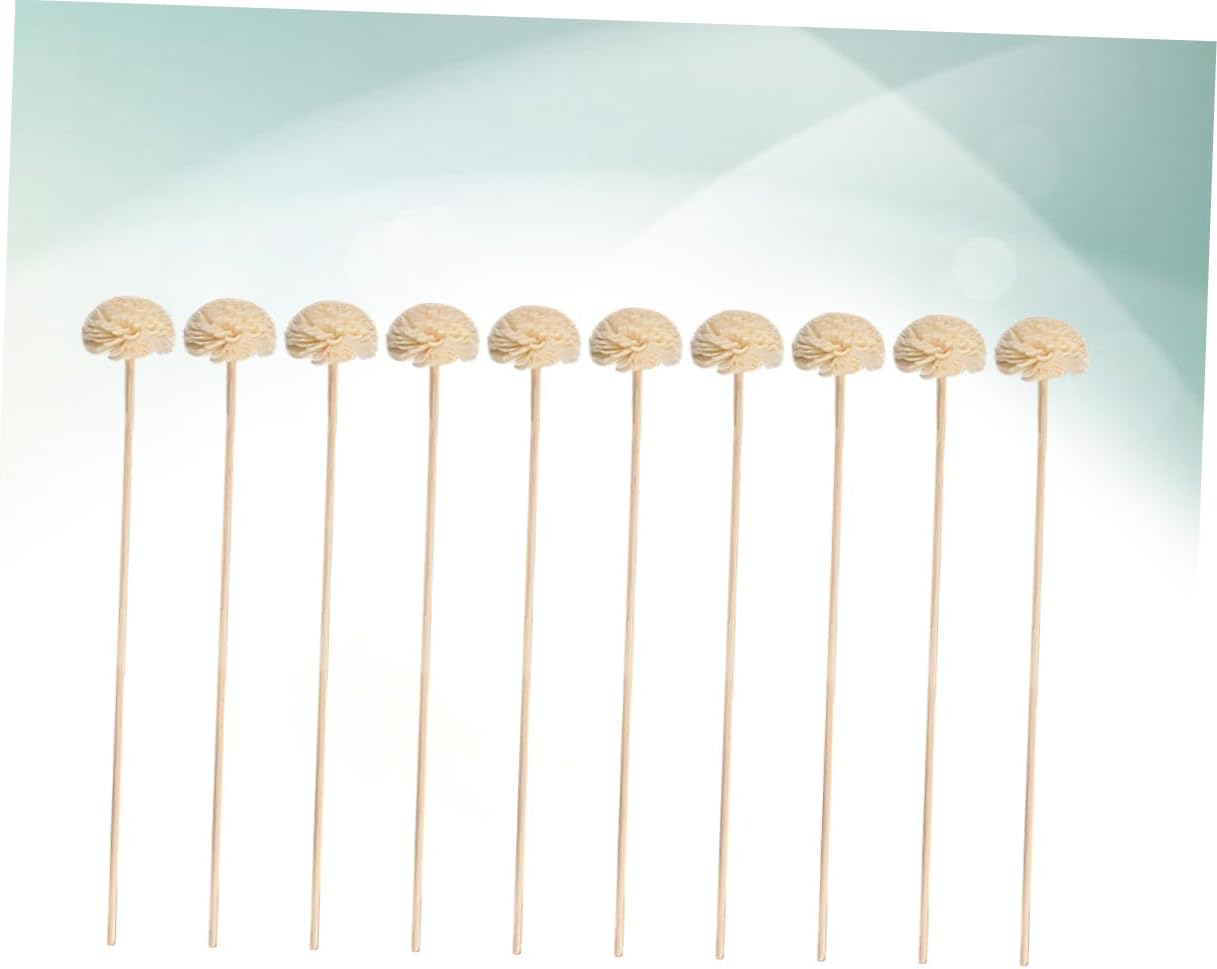10pcs Fireless Diffuser Sticks for Home Aroma and Decor