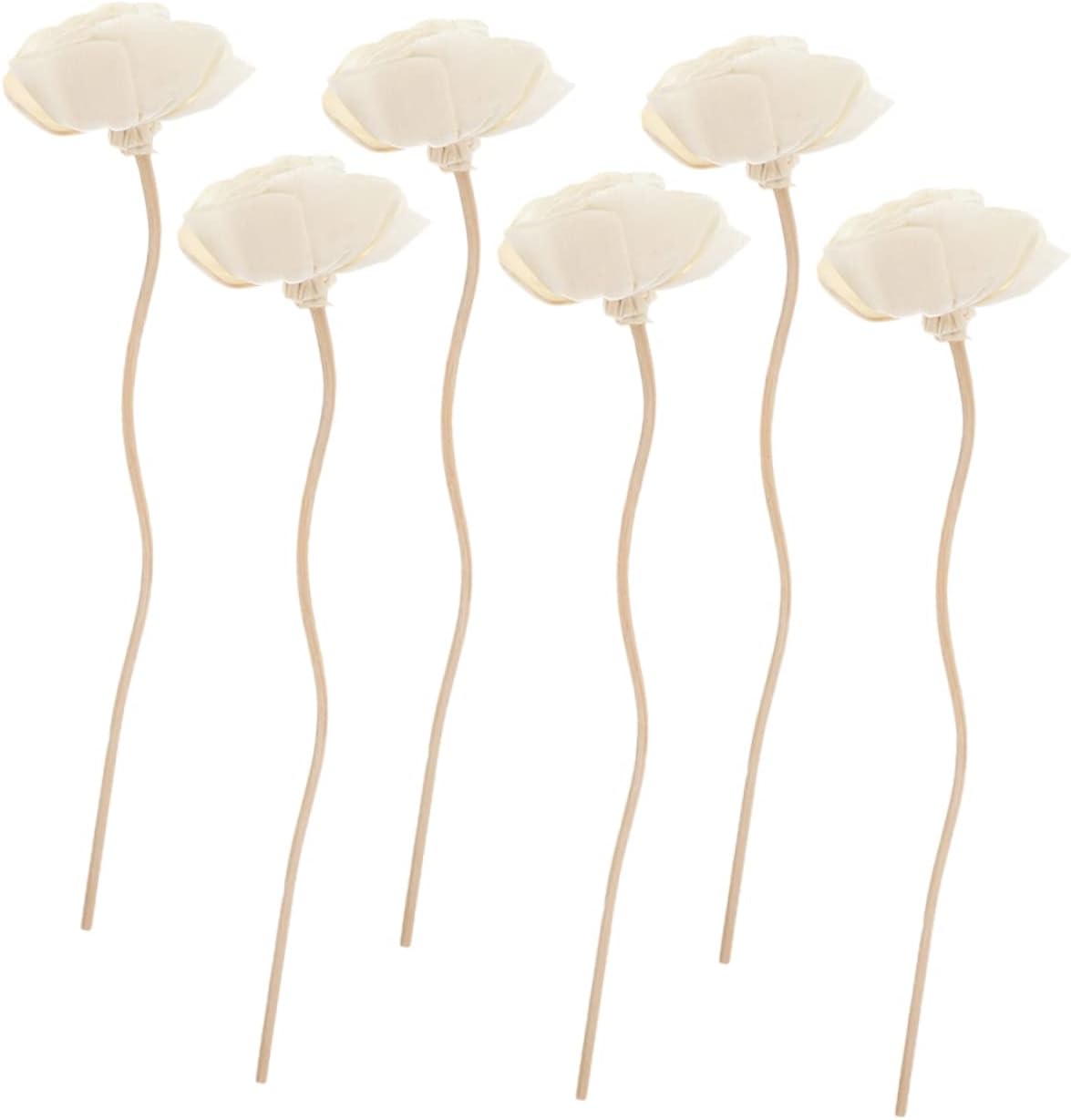 6Pcs Rattan Aroma Diffuser Sticks for Home Fragrance