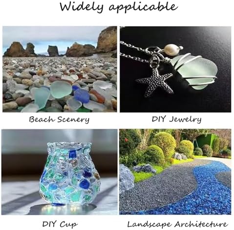 Sea Glass Pieces for Handicrafts and Home Decor