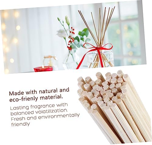 Healifty 30Pcs Rattan Diffuser Sticks for Essential Oils