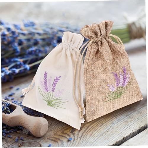 Amosfun 12 Pcs Lavender Sachet Bags for Jewelry and Party Favors