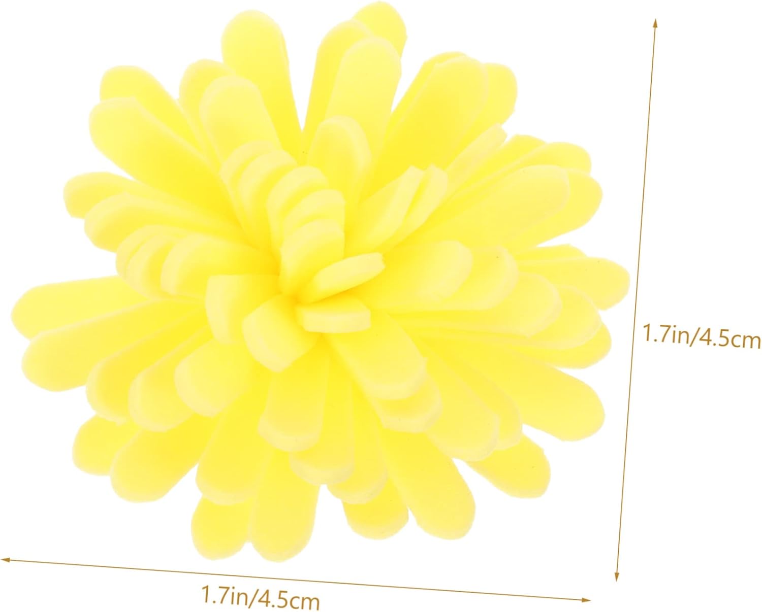 100pcs Simulated Chrysanthemum Essential Oil Diffusers for Home Office and Car