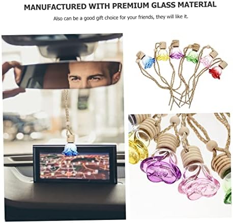 CHILDWEET 6pcs Car Aromatherapy Bottle Pendant