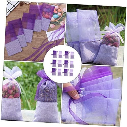 24Pcs Lavender Sachet Bags for Wardrobe and Closet Freshener