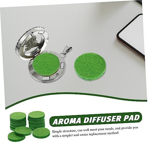 PRETYZOOM 100pcs Cotton Aromatherapy Diffuser Pads