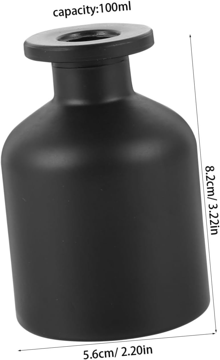 Mobestech 100ML Frosted Glass Aromatherapy Bottles 2Pcs