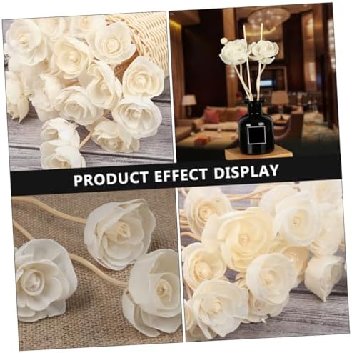 ERINGOGO 6pcs Rattan Aroma Diffuser Sticks Home Decor