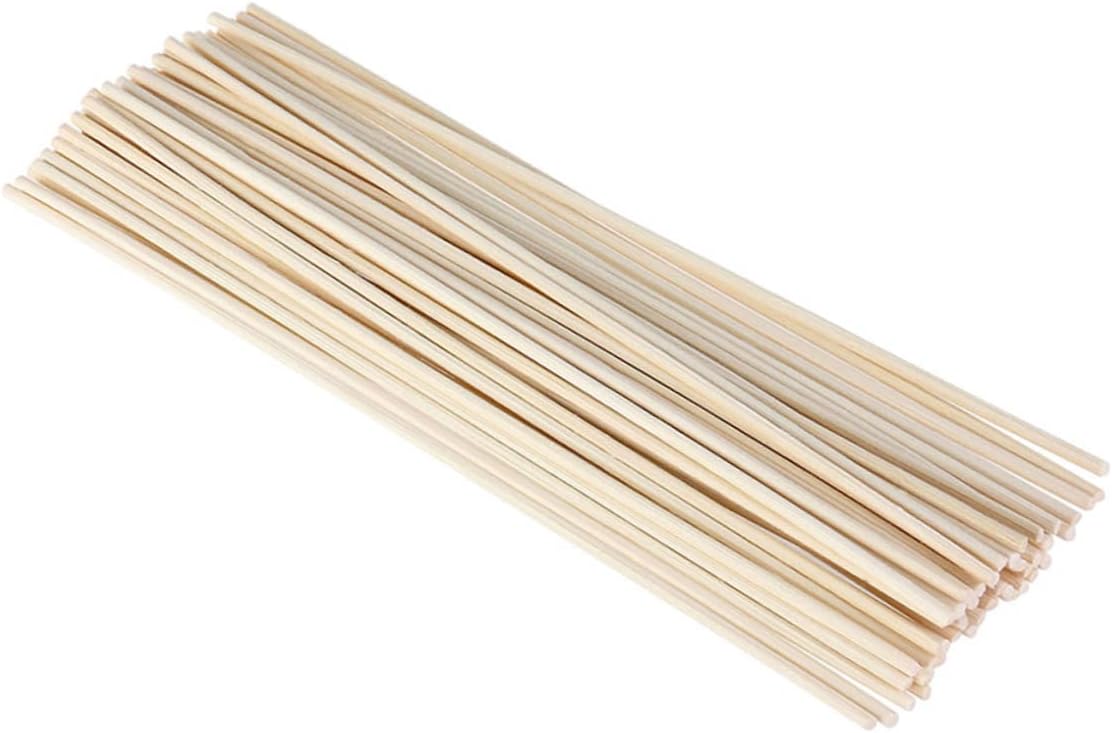 Mobestech 150PCS Rattan Aroma Diffuser Sticks for Natural Home Fragrance
