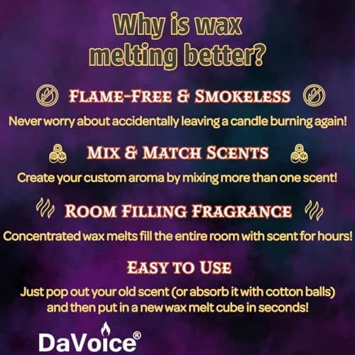 DaVoice Passion Spell Wax Melts - Romantic Floral Fruity Scent