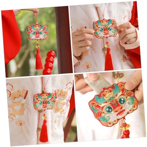 Lavender Scent Sachet Bag with Chinese Dragon Pattern for Clothing Storage