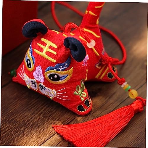 Tiger Embroidery Fragrance Sachet for Home Car Office