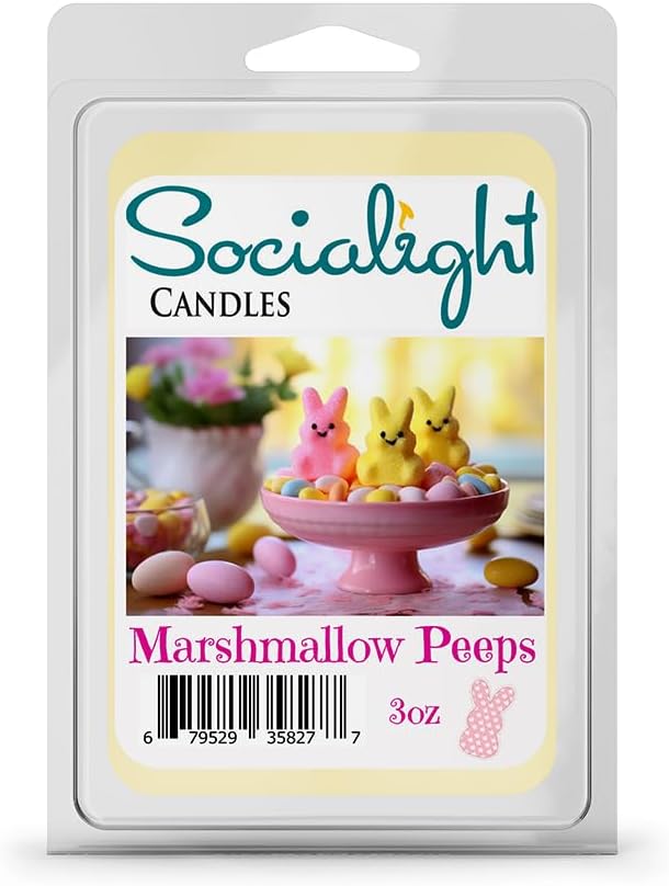 Marshmallow Peeps Scented Wax Cubes