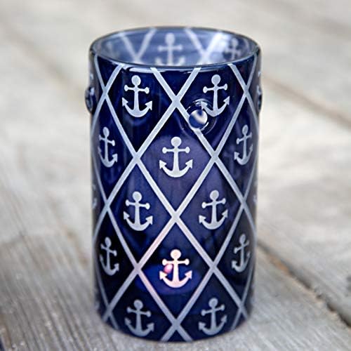 Blue Anchor Wax Warmer - Premium Glass Design